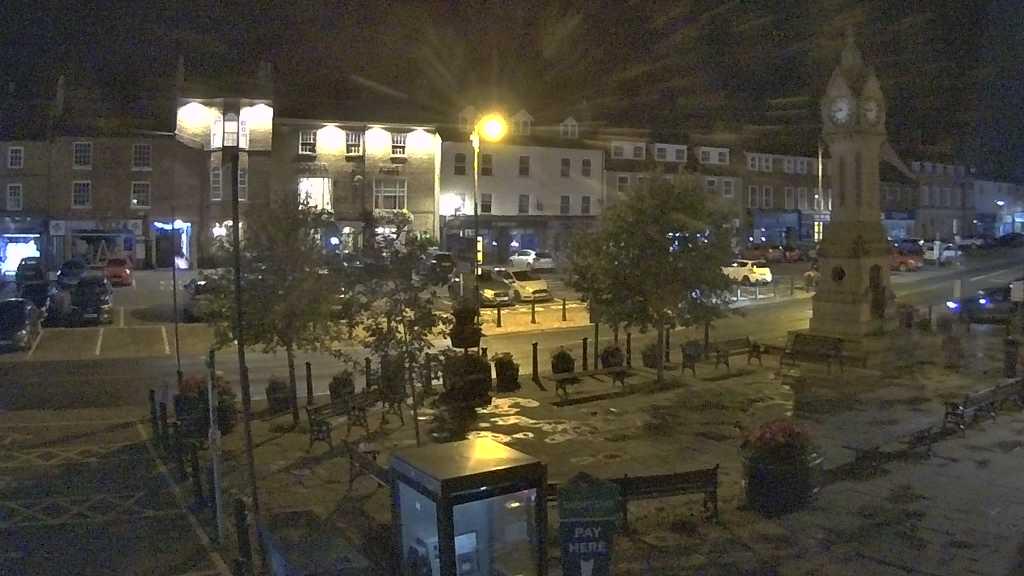 Thirsk webcam overlooking the Market Place