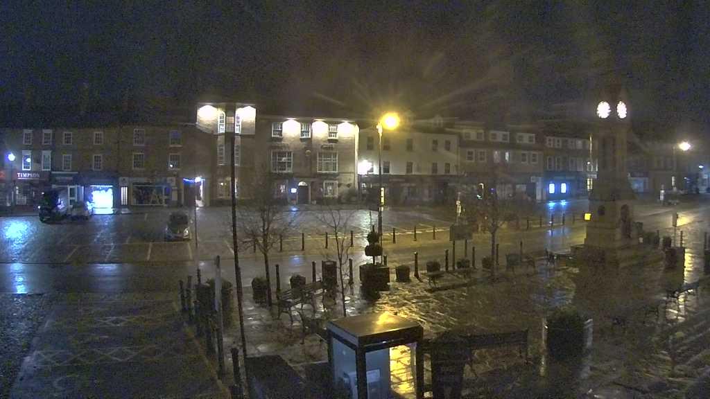 Thirsk webcam overlooking the Market Place