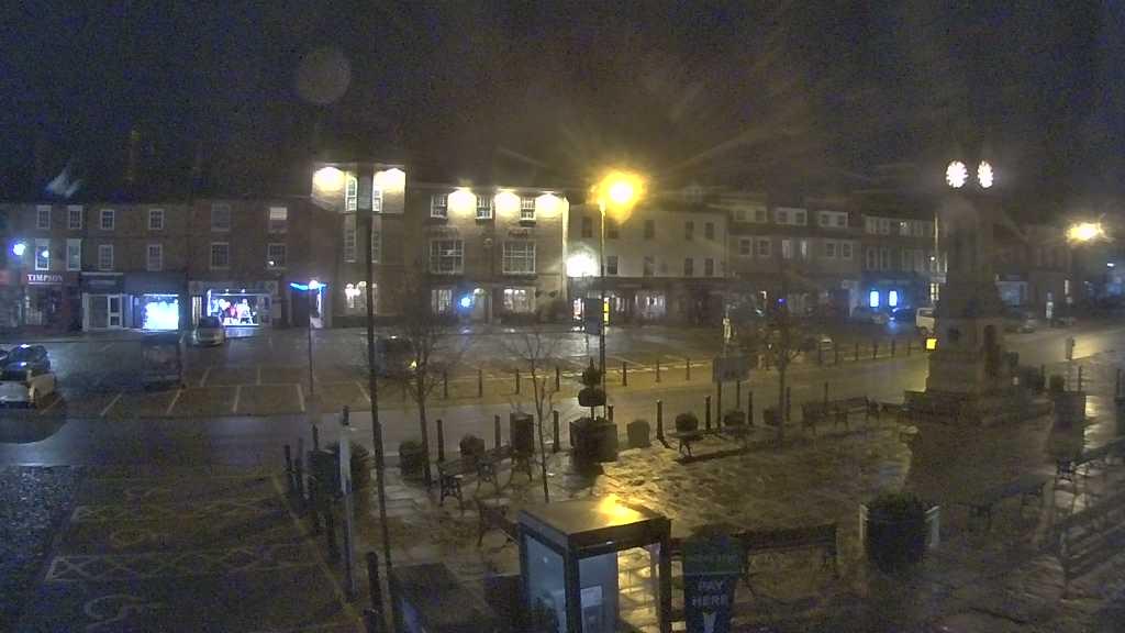 Thirsk webcam overlooking the Market Place