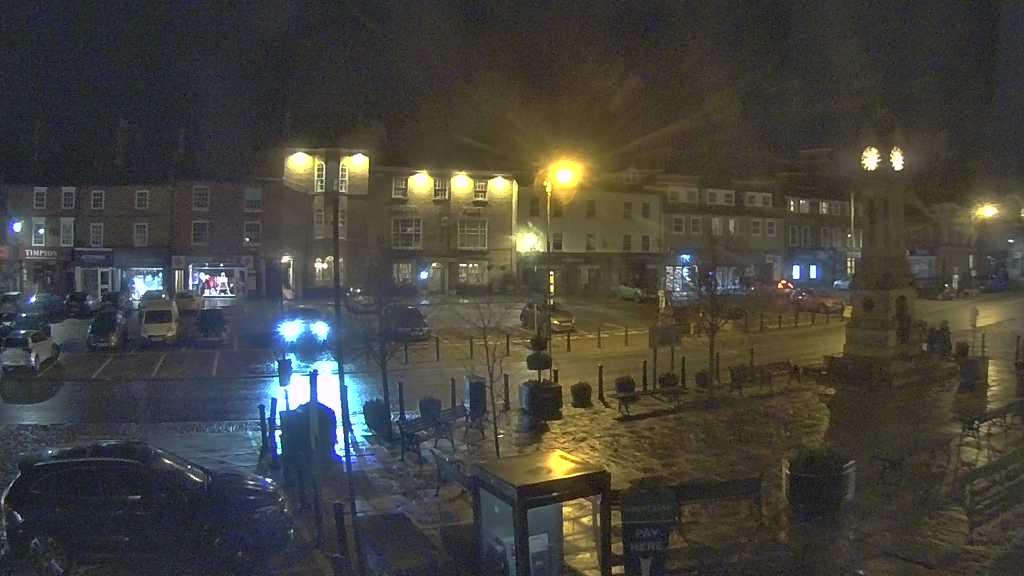 Thirsk webcam overlooking the Market Place