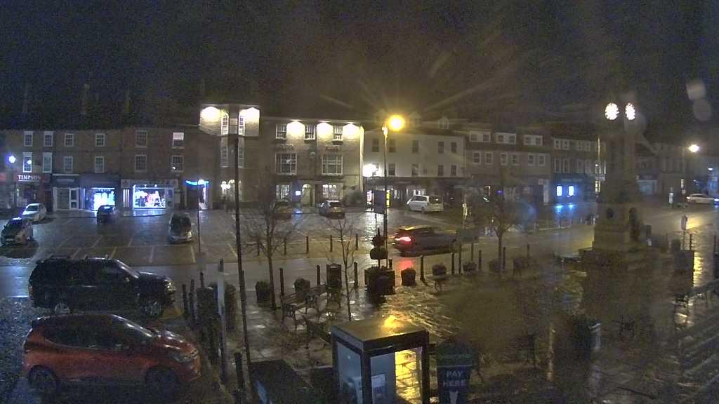 Thirsk webcam overlooking the Market Place
