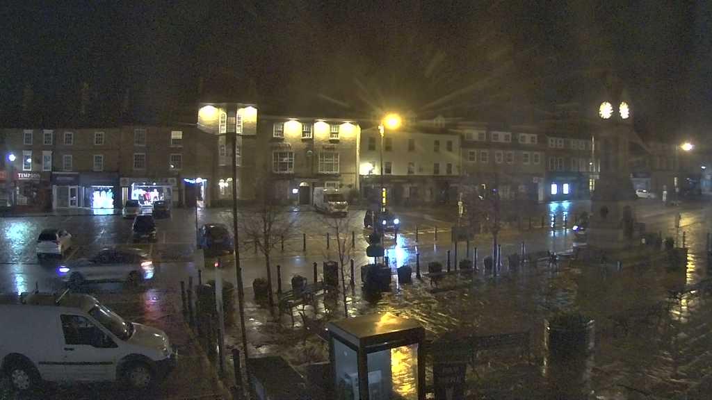 Thirsk webcam overlooking the Market Place
