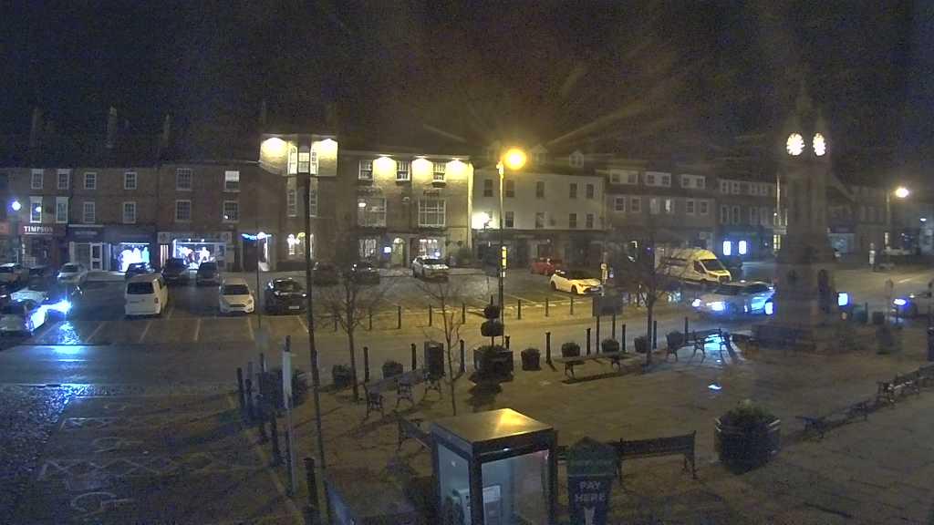 Thirsk webcam overlooking the Market Place