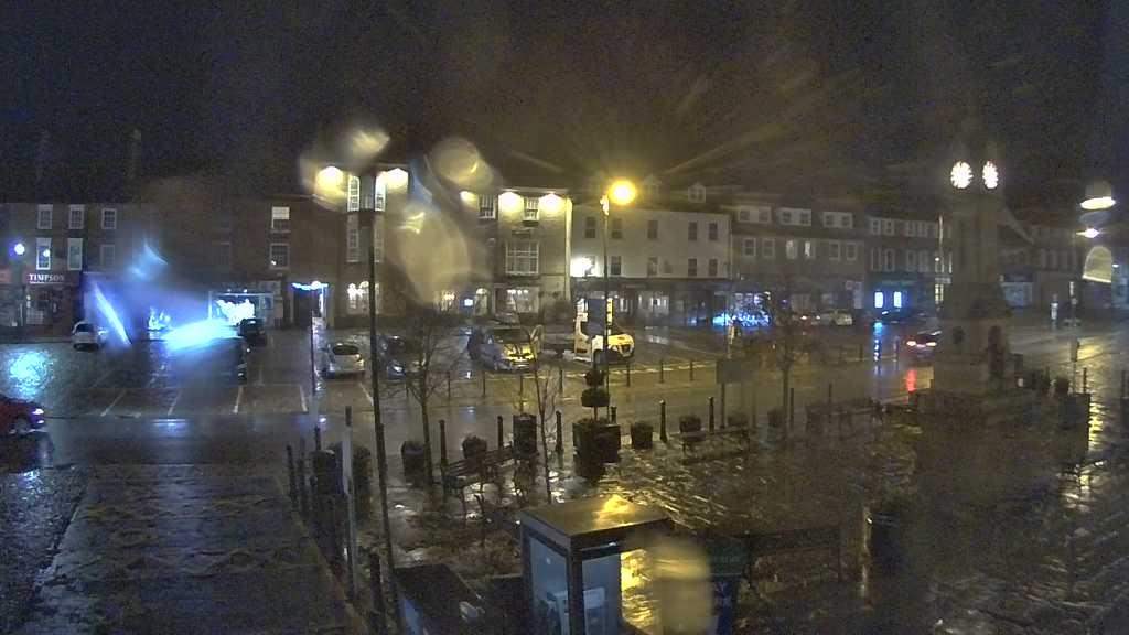 Thirsk webcam overlooking the Market Place