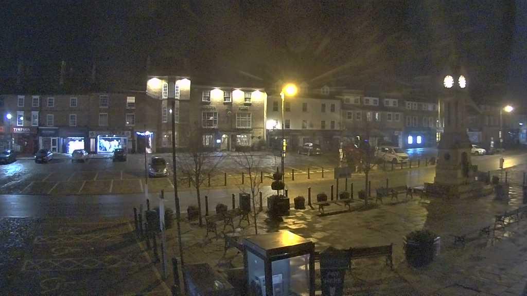 Thirsk webcam overlooking the Market Place