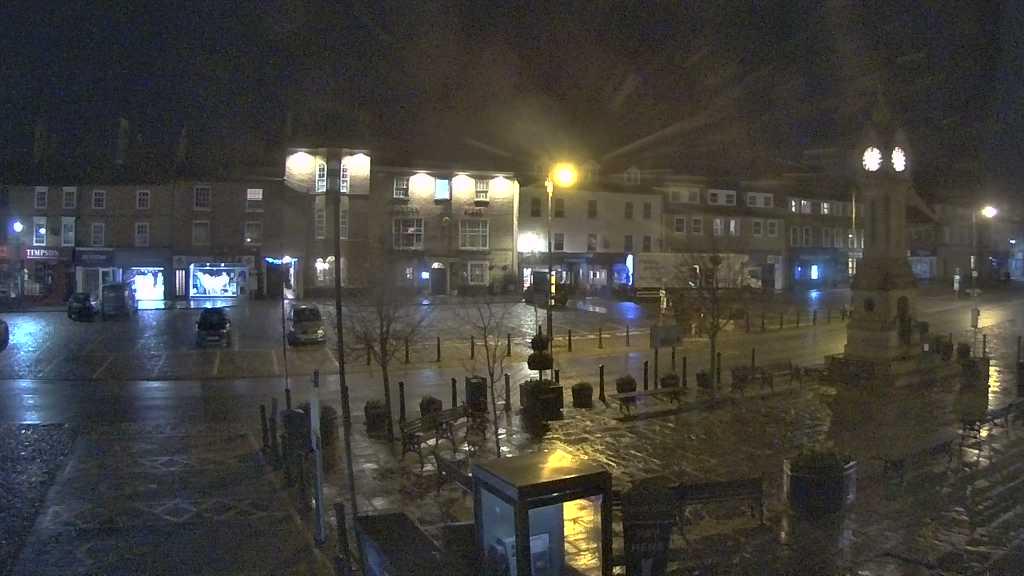 Thirsk webcam overlooking the Market Place