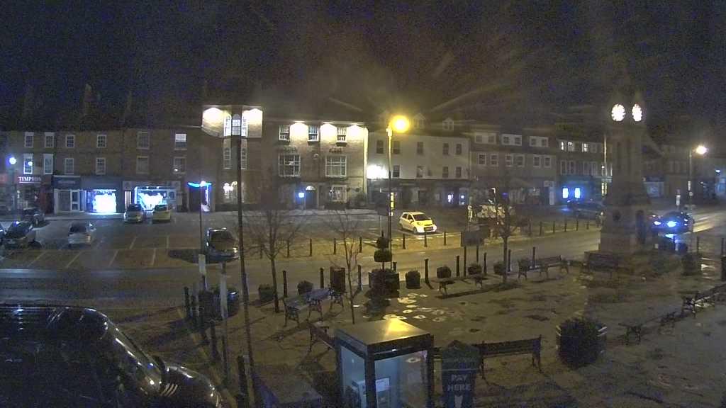 Thirsk webcam overlooking the Market Place
