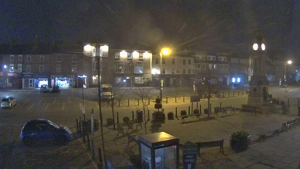 Thirsk webcam overlooking the Market Place