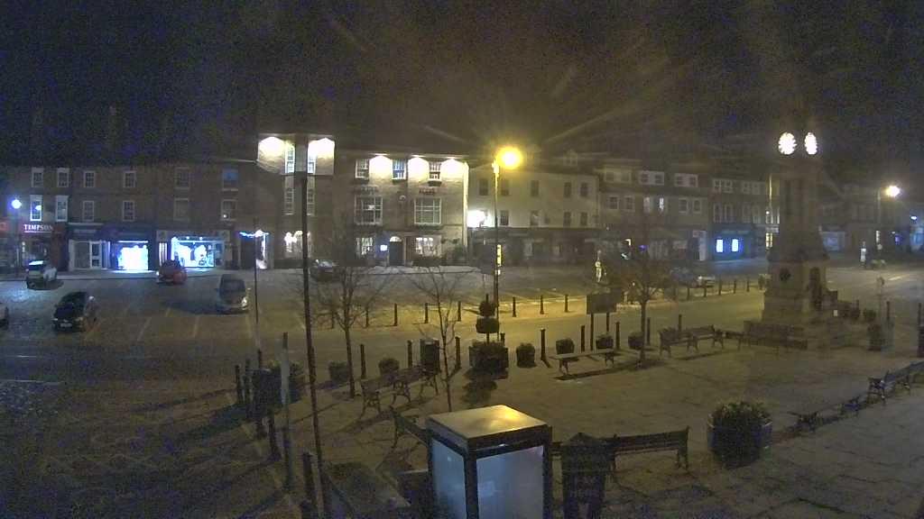 Thirsk webcam overlooking the Market Place