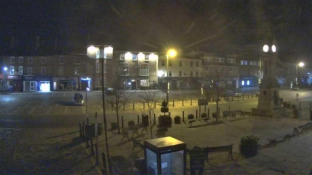 Thirsk webcam overlooking the Market Place