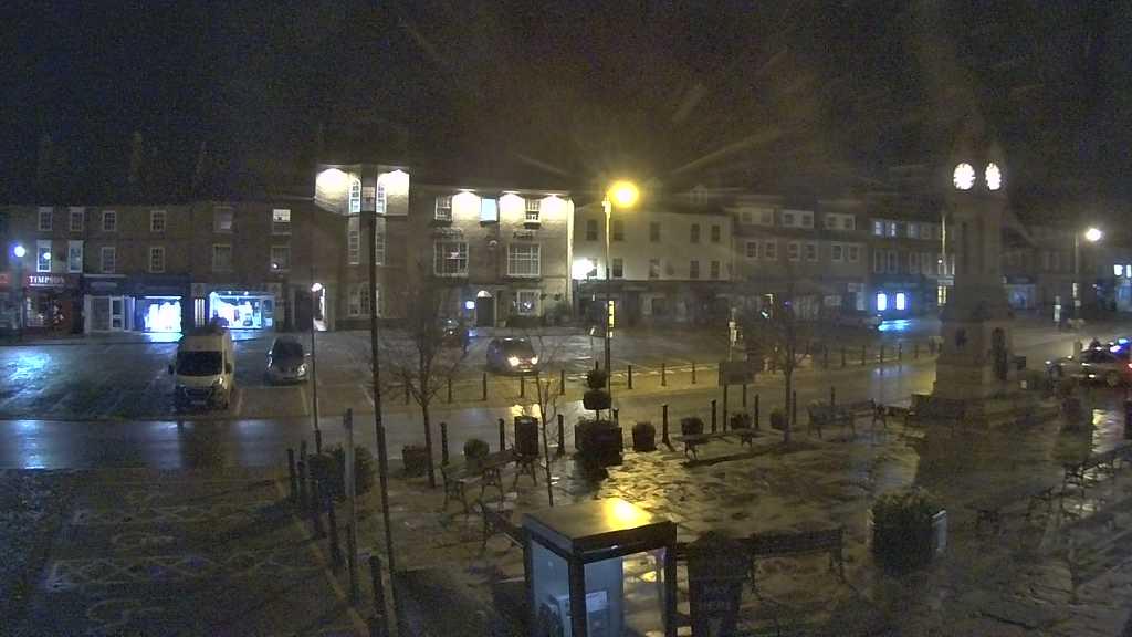 Thirsk webcam overlooking the Market Place