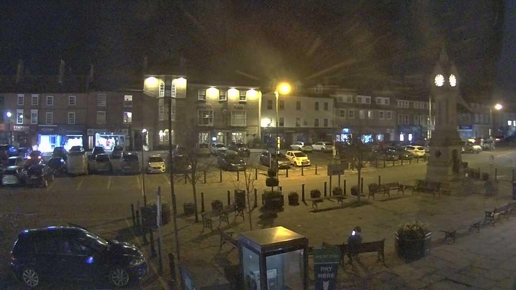 Thirsk webcam overlooking the Market Place