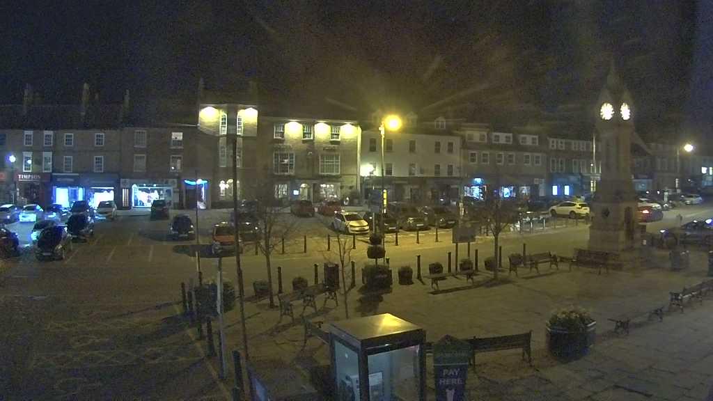 Thirsk webcam overlooking the Market Place