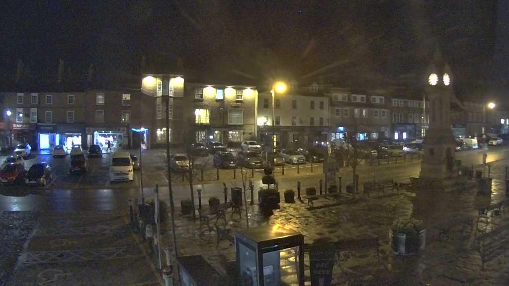 Thirsk webcam overlooking the Market Place