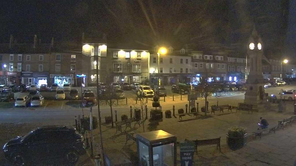 Thirsk webcam overlooking the Market Place