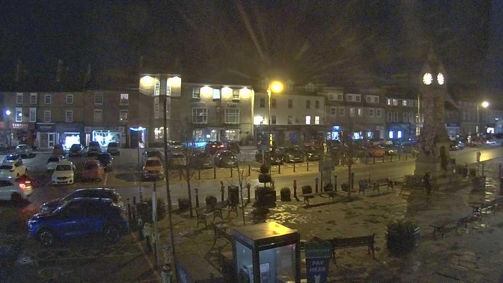 Thirsk webcam overlooking the Market Place