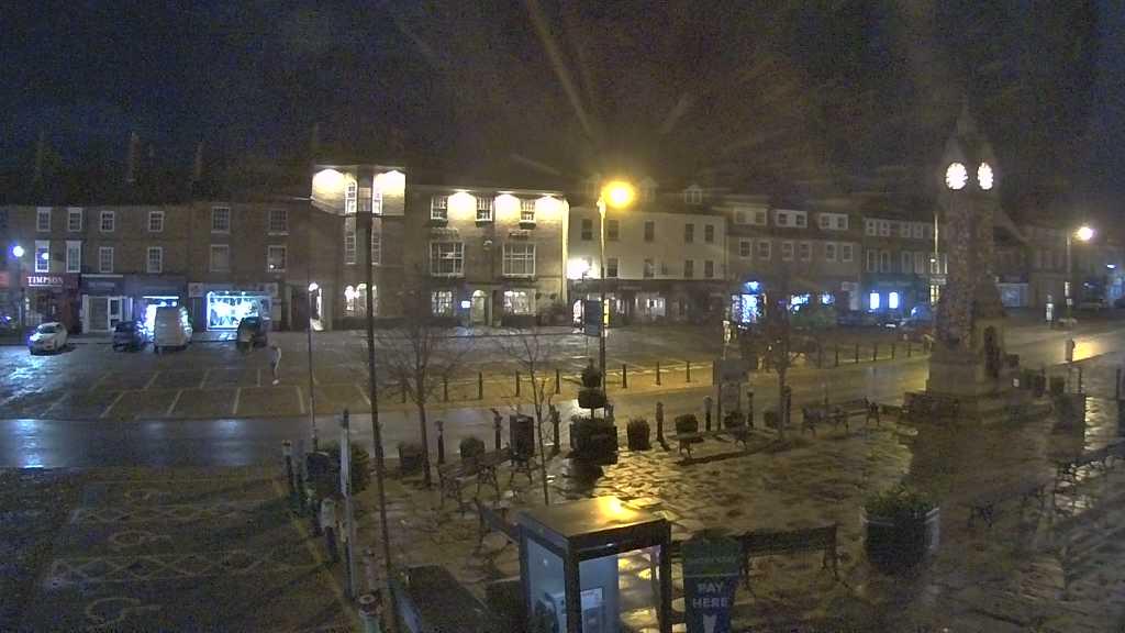 Thirsk webcam overlooking the Market Place