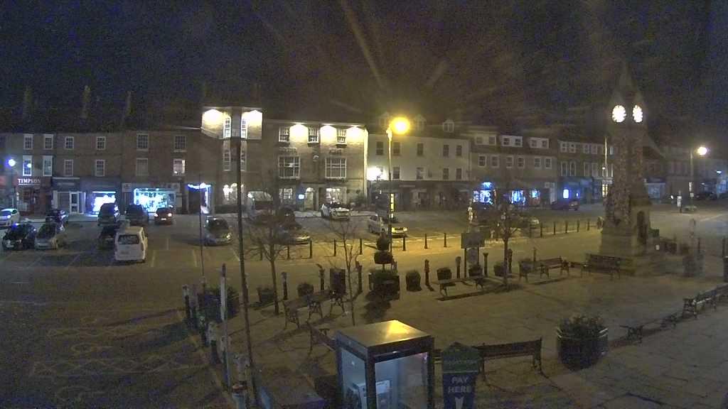 Thirsk webcam overlooking the Market Place