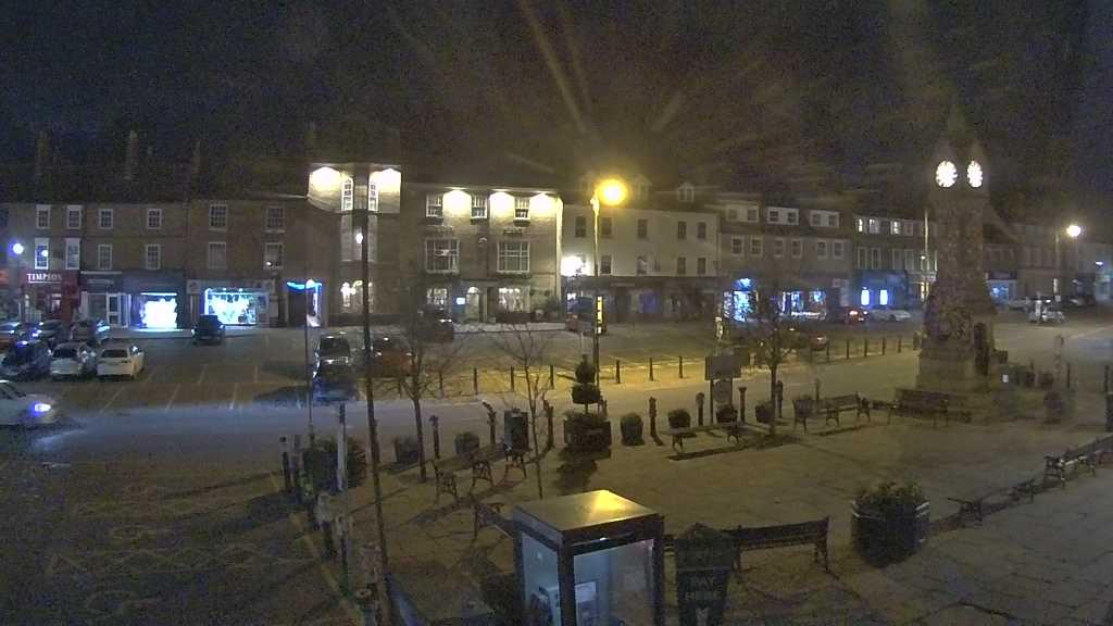 Thirsk webcam overlooking the Market Place