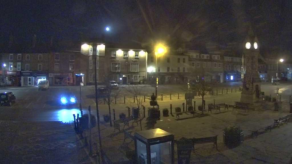 Thirsk webcam overlooking the Market Place