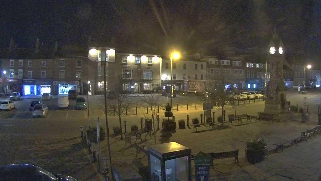 Thirsk webcam overlooking the Market Place