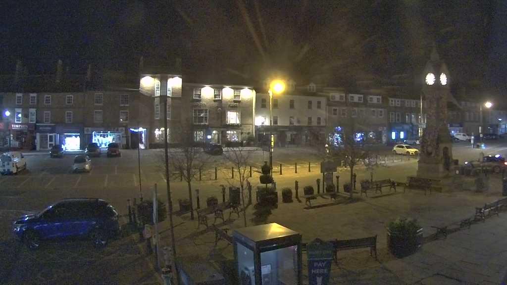 Thirsk webcam overlooking the Market Place