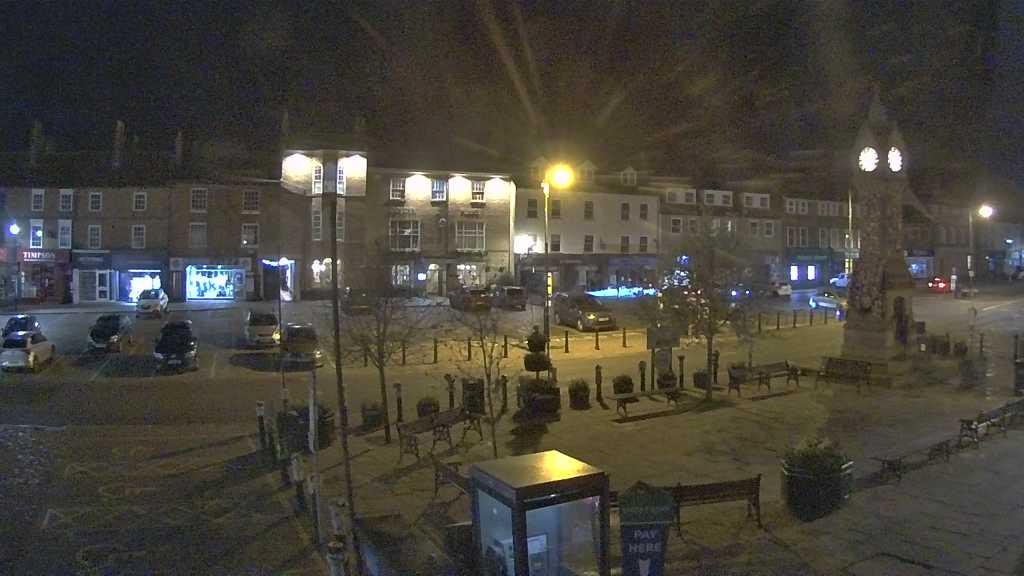 Thirsk webcam overlooking the Market Place