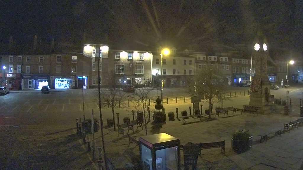Thirsk webcam overlooking the Market Place
