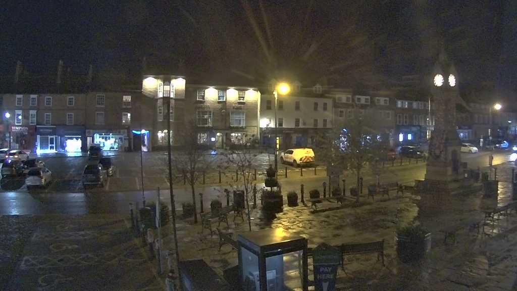 Thirsk webcam overlooking the Market Place