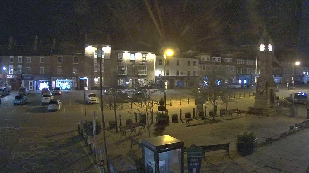 Thirsk webcam overlooking the Market Place