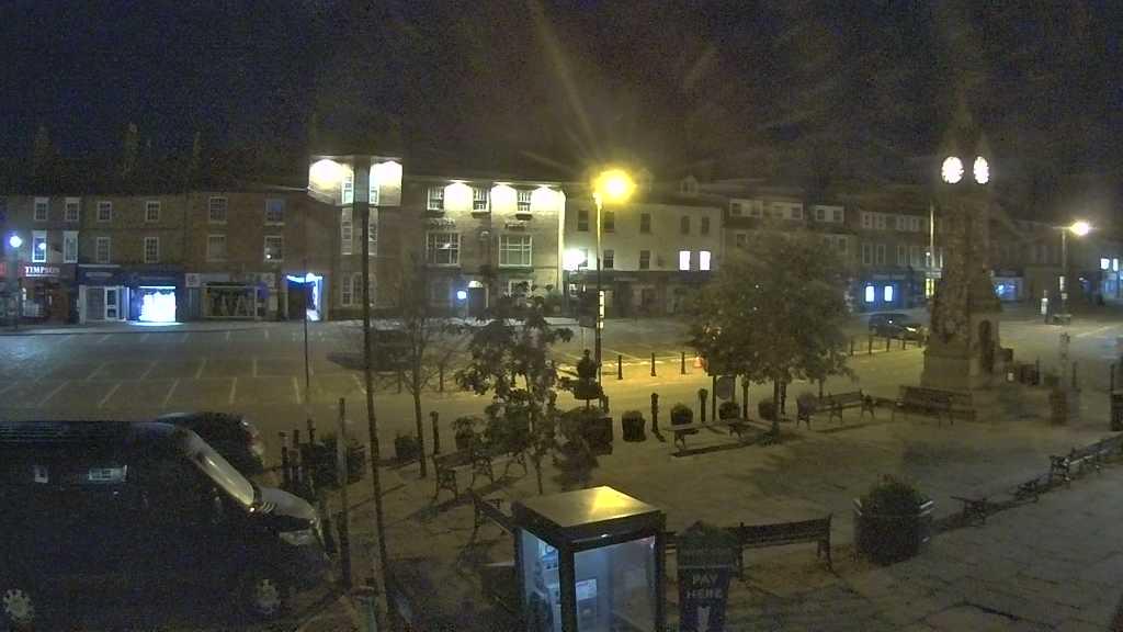 Thirsk webcam overlooking the Market Place