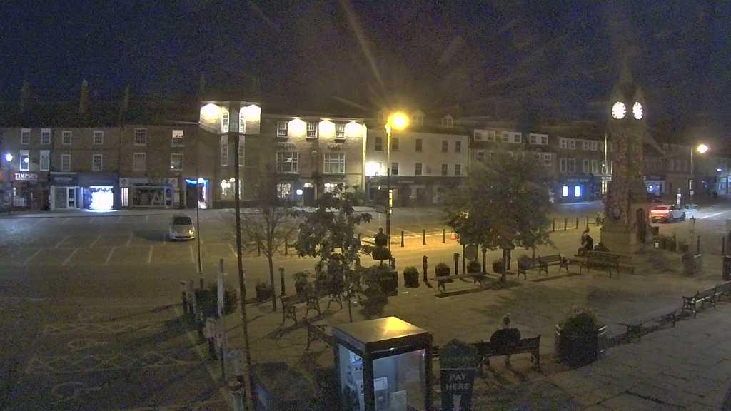 Thirsk webcam overlooking the Market Place