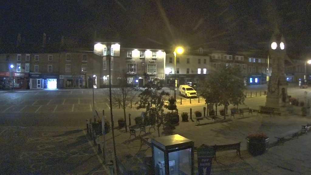 Thirsk webcam overlooking the Market Place