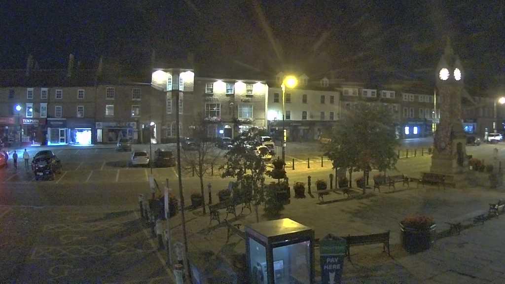 Thirsk webcam overlooking the Market Place